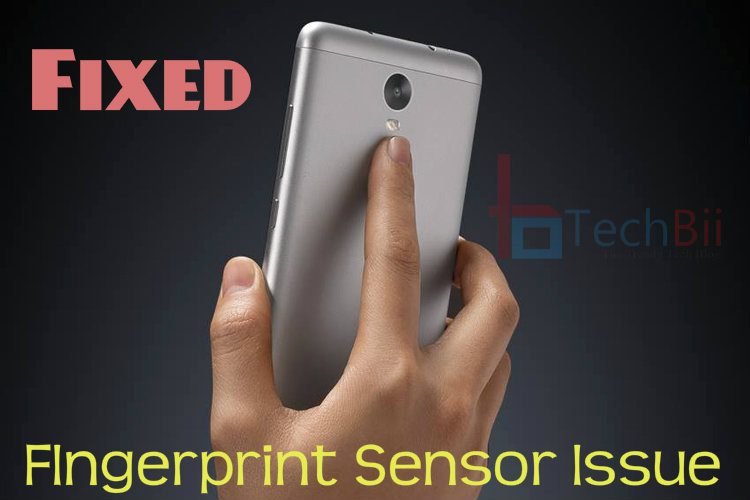 fingerprint not working redmi