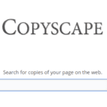 Copyscape-duplicate-content-checker