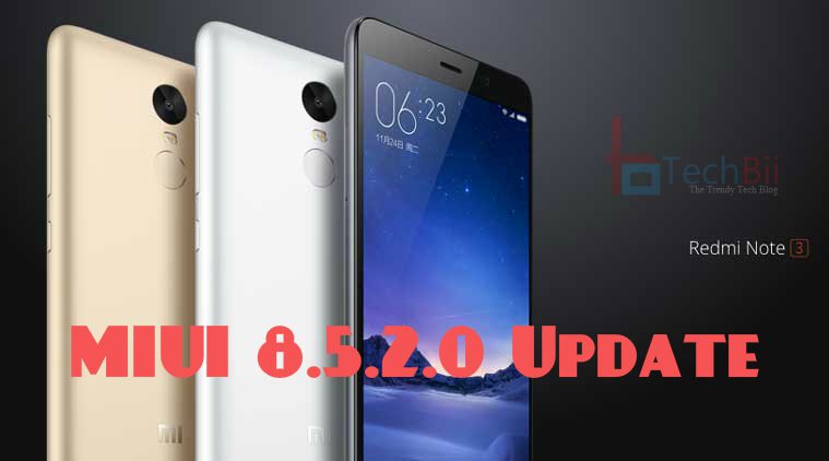 Download MIUI 8.5.3.0 Global Stable ROM for Redmi Note 3 ...