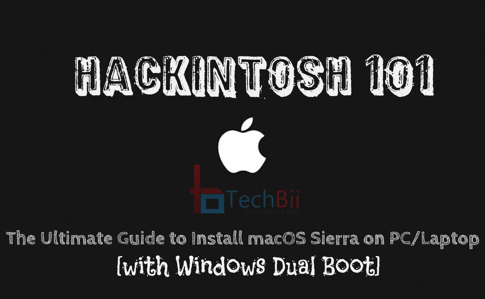 dual boot macOS sierra and windows 10
