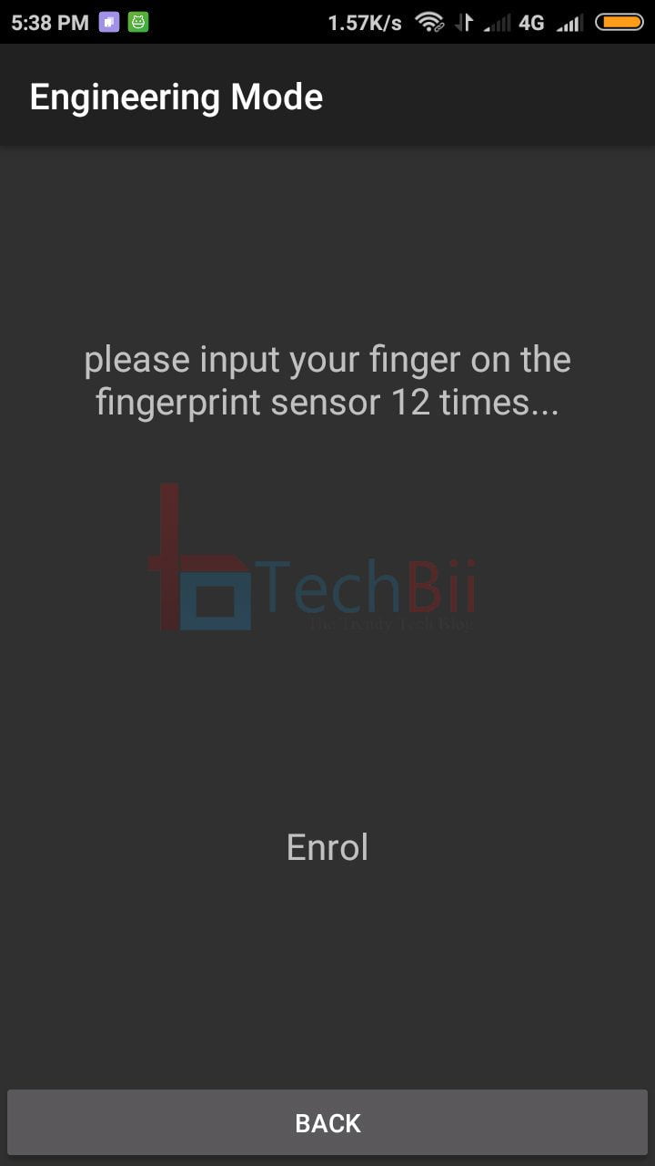 redmi note 12 pro fingerprint sensor not working