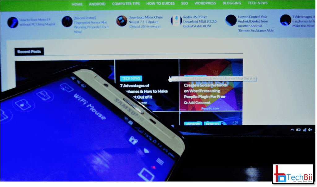 how to turn android phone to pc controller