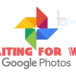 google photos waiting for WiFi