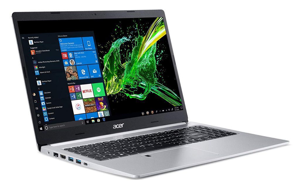 Ultra-thin Acer Aspire 5 15.6 laptop