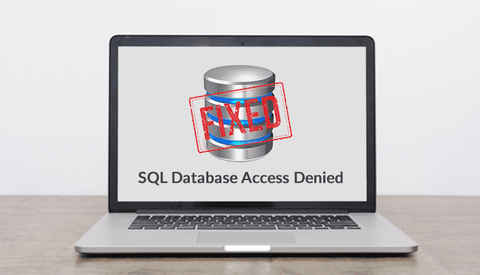 sql database access denied