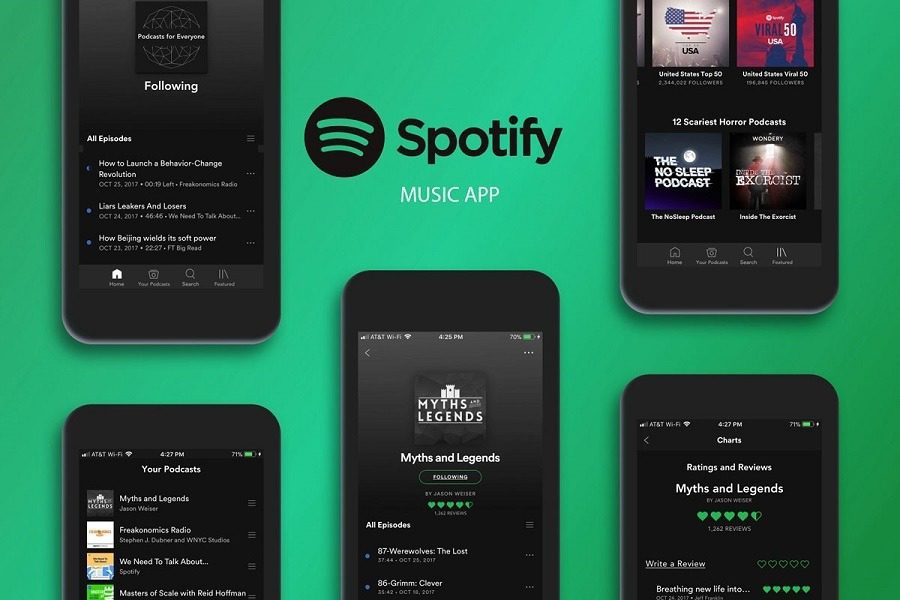 music streaming services