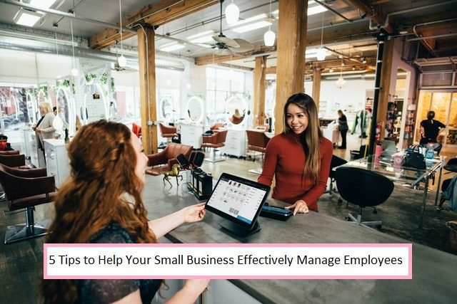help small business manage employee