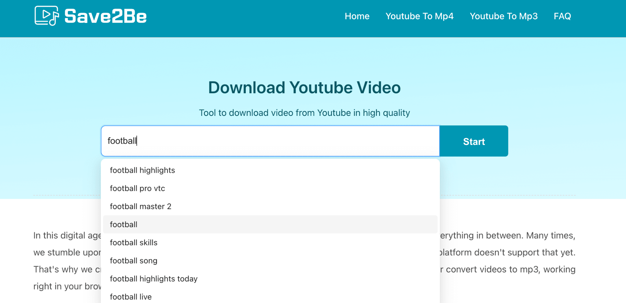 The Best YouTube Video Downloader: Unveiling the Power of Save2be
