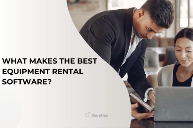 equipment rental software
