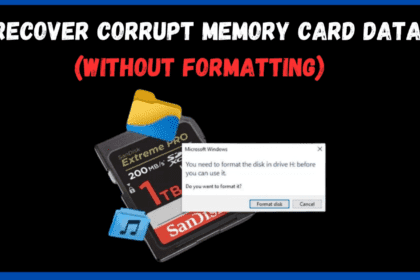 How to Recover Data from Corrupt Memory Card (Without Formatting)