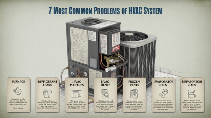 7 Most Common Problems of the HVAC System