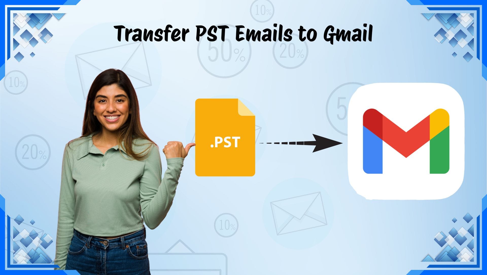 How to Transfer PST Emails to Gmail