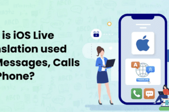 How is iOS Live Translation used for Messages and Calls on iPhone?