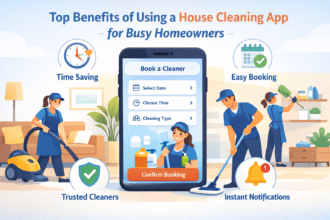 Top Benefits of Using a House Cleaning App for Busy Homeowners