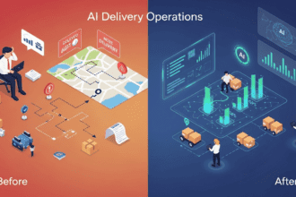 AI in Delivery Apps: Improving Efficiency and Reducing Operational Costs