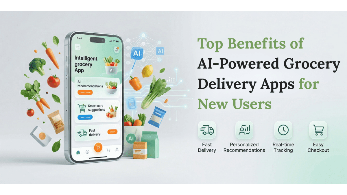 Top Benefits of AI-Powered Grocery Delivery Apps for New Users