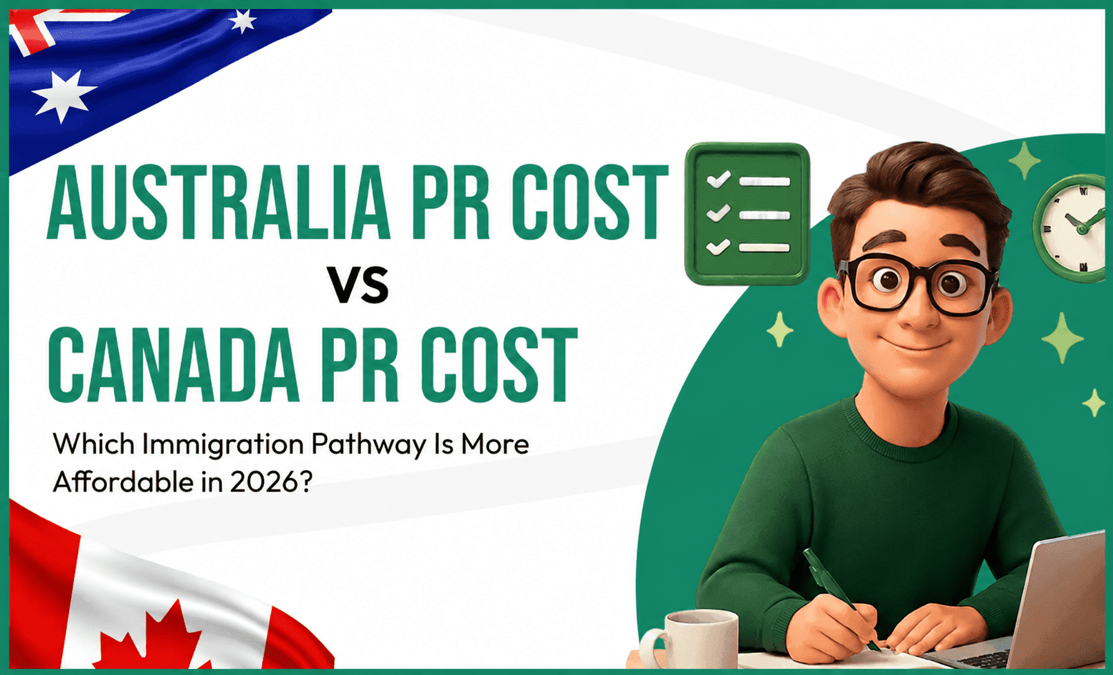 Australia PR Cost vs Canada PR Cost: Which Immigration Pathway Is More Affordable in 2026?
