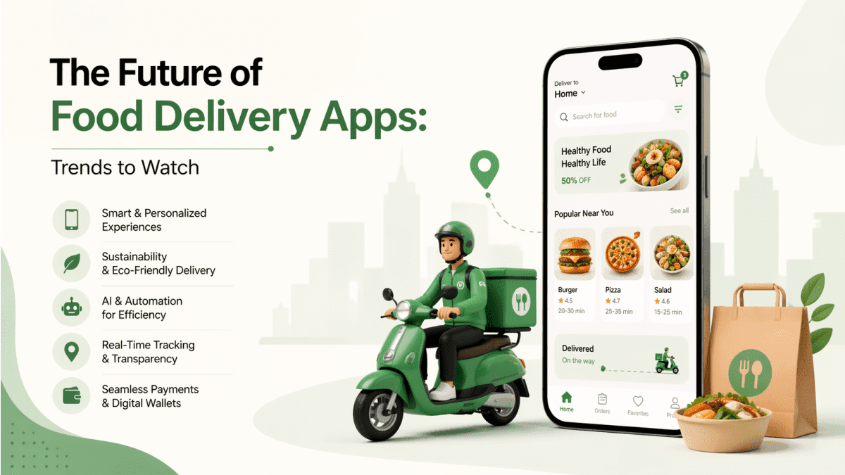 The Future of Food Delivery Apps: Trends to Watch