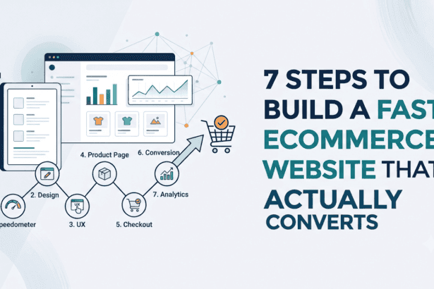7 Steps to Build a Fast eCommerce Website That Actually Converts