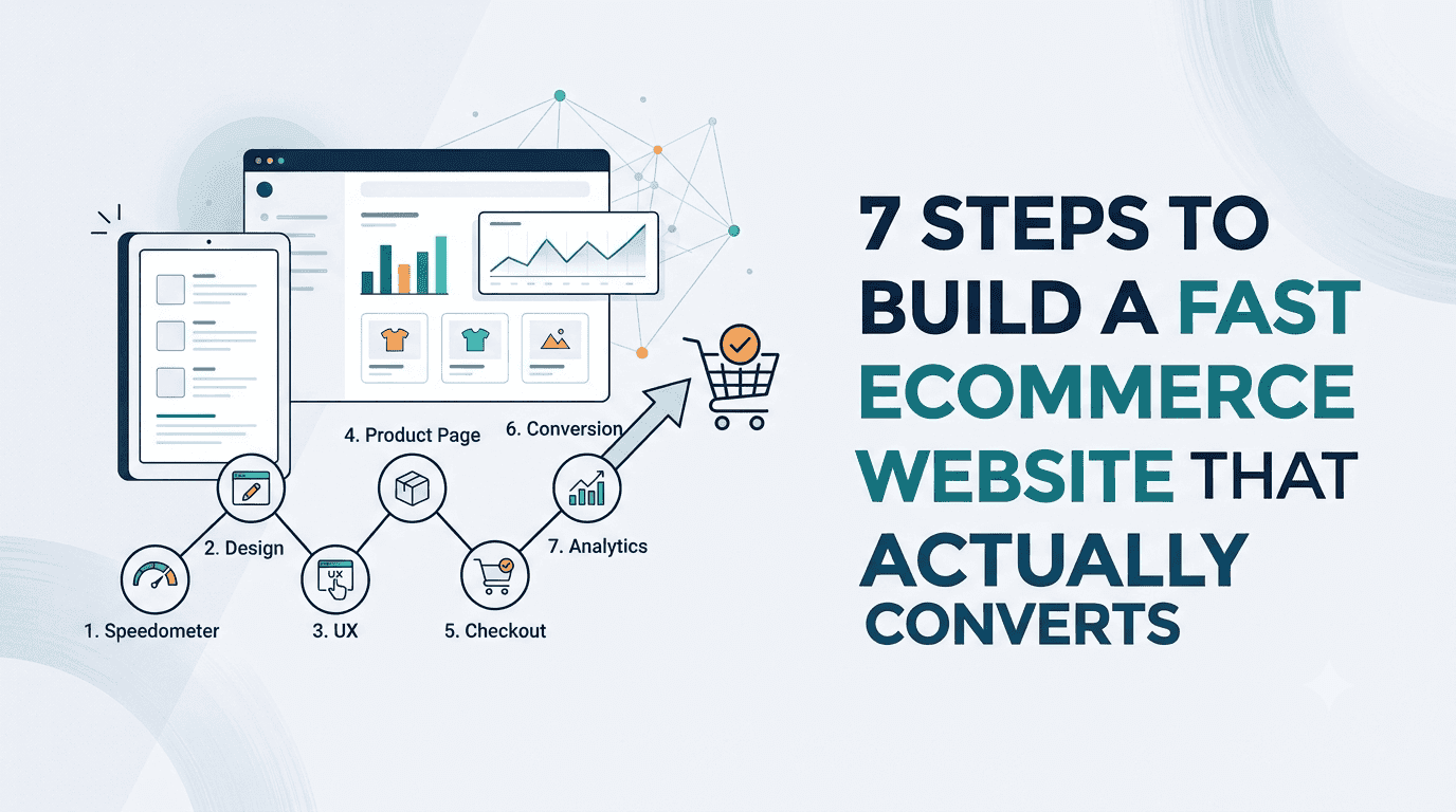 7 Steps to Build a Fast eCommerce Website That Actually Converts
