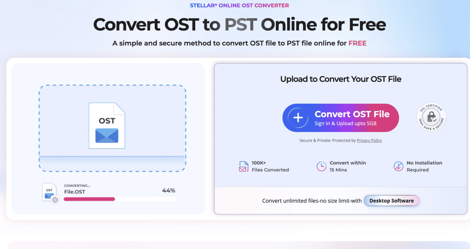 How to Convert OST to PST: Complete Guide to Stellar Converter for OST (Free Online and Desktop Tool)