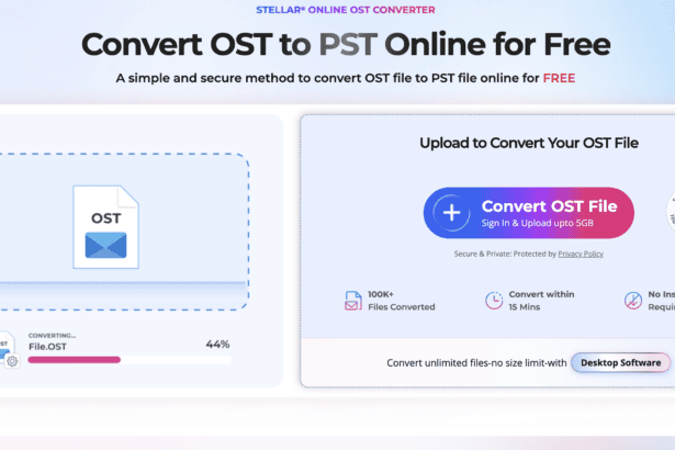 How to Convert OST to PST: Complete Guide to Stellar Converter for OST (Free Online and Desktop Tool)
