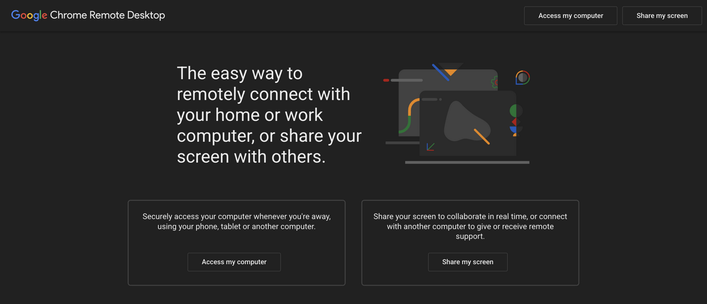 Chrome Remote Desktop web app in 2026